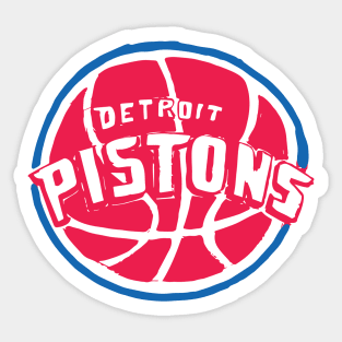 Detroit  Pistoooons Sticker